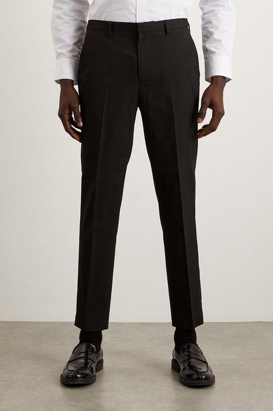 Burton Skinny Fit Black Essential Suit Trousers 2
