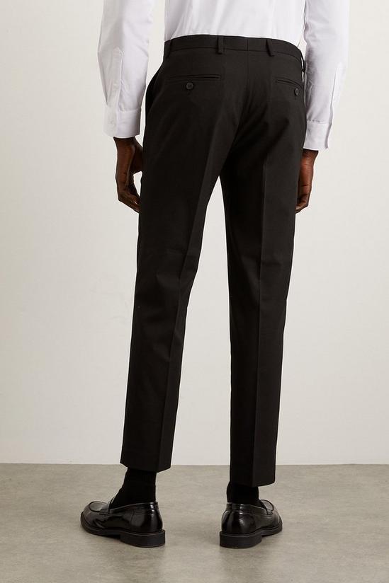 Burton Skinny Fit Black Essential Suit Trousers 3
