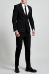 Burton Slim Fit Black Essential Suit Jacket thumbnail 1