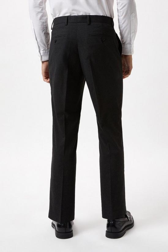 Burton Slim Fit Charcoal Essential Suit Trousers 3