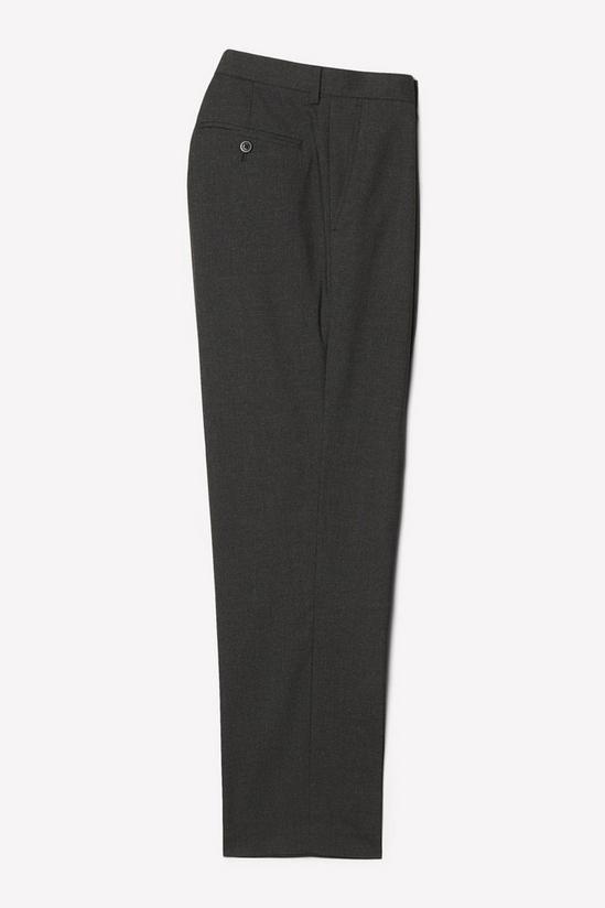 Burton Slim Fit Charcoal Essential Suit Trousers 5