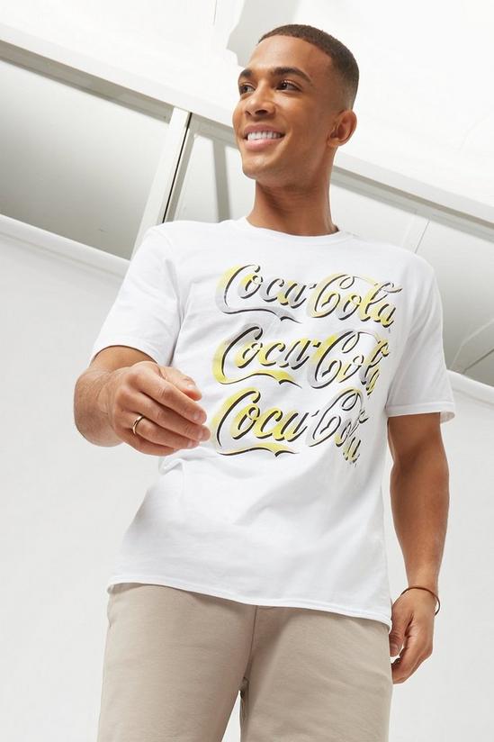 Burton Yellow Triple Coca Cola Logo T-shirt 1