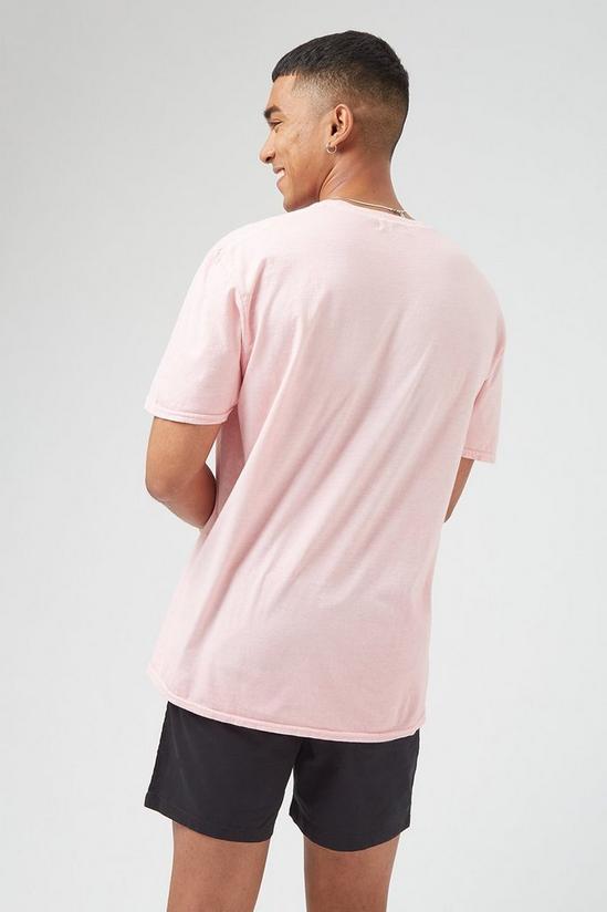 Burton Pink Oversized Connect Graphic T-shirt 3