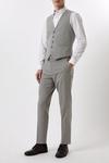Burton Slim Fit Light Grey Essential Suit Trousers thumbnail 2