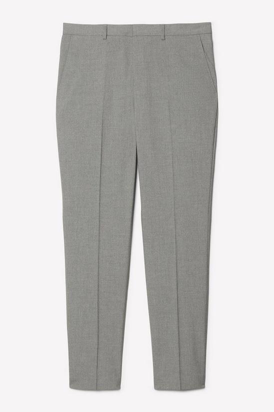Burton Slim Fit Light Grey Essential Suit Trousers 5