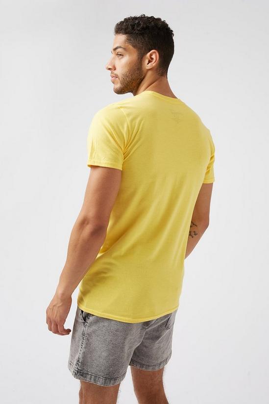 Burton Yellow Fanta Logo T-shirt 3