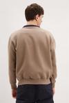 Burton Relaxed Fit Contrast Jersey Cardigan thumbnail 3
