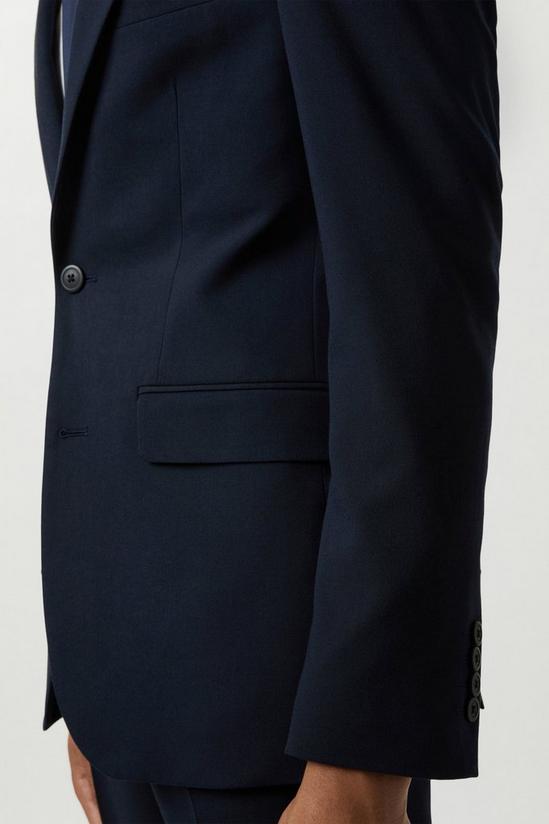 Burton Slim Fit Navy Essential Suit Jacket 6