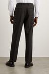 Burton Tailored Fit Charcoal Essential Suit Trousers thumbnail 3
