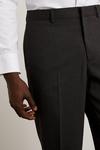 Burton Tailored Fit Charcoal Essential Suit Trousers thumbnail 4
