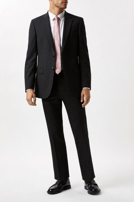 Burton Slim Fit Charcoal Essential Suit Jacket 1