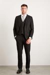 Burton Slim Fit Black Essential Suit Jacket thumbnail 1