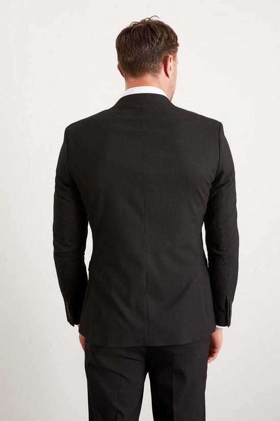Burton Slim Fit Black Essential Suit Jacket 3