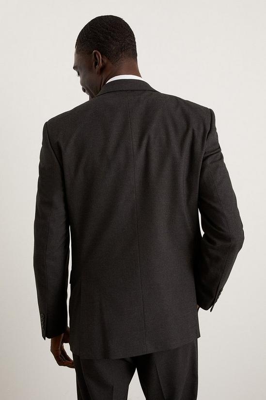 Burton Tailored Fit Charcoal Essential Suit Jacket 3