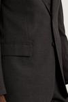 Burton Tailored Fit Charcoal Essential Suit Jacket thumbnail 6