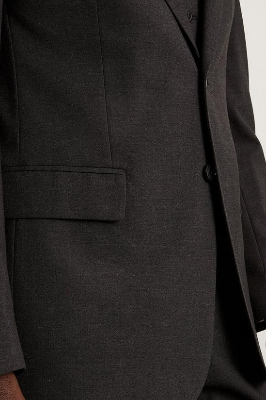 Burton Tailored Fit Charcoal Essential Suit Jacket 6