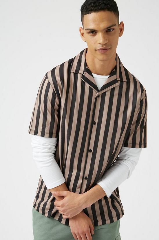 Burton Black Block Stripe Shirt 1