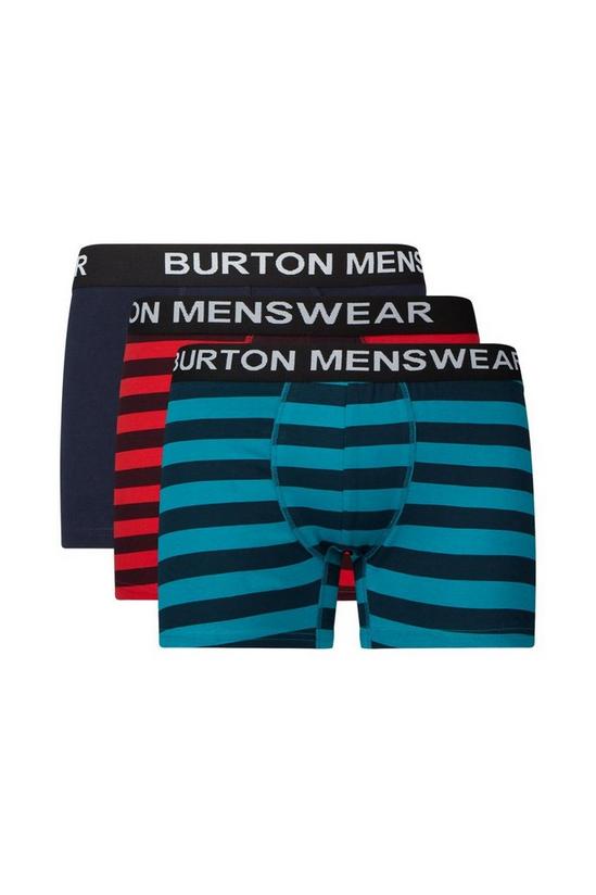 Burton Plus Red And Green Bold Stripe Trunk 1
