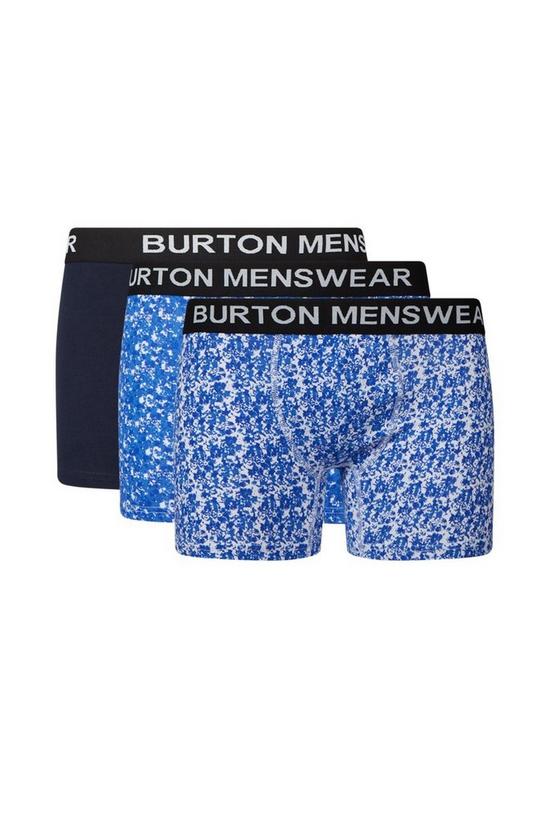Burton Plus Navy And White Tie Dye Trunks 1