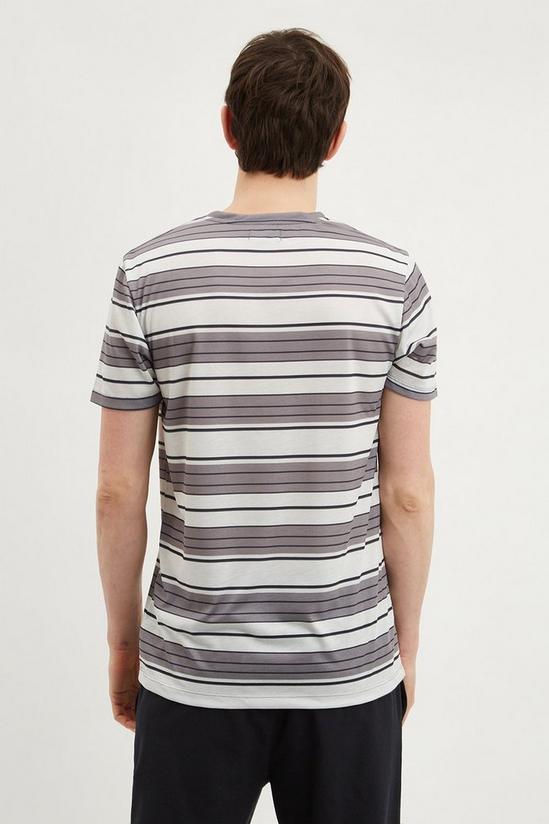 Burton Varied Horizontal Striped Print T-shirt 3