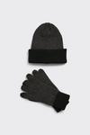 Burton Contrast Cuff Gloves And Beanie Set thumbnail 1