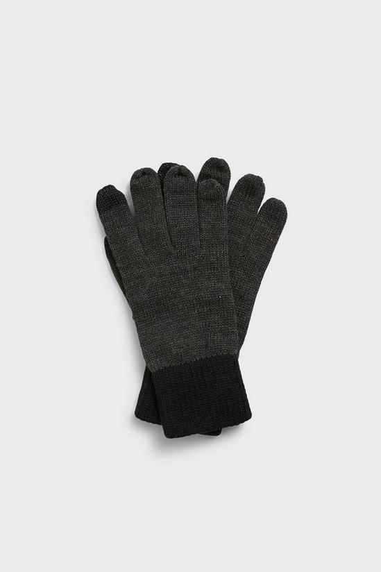 Burton Contrast Cuff Gloves And Beanie Set 3