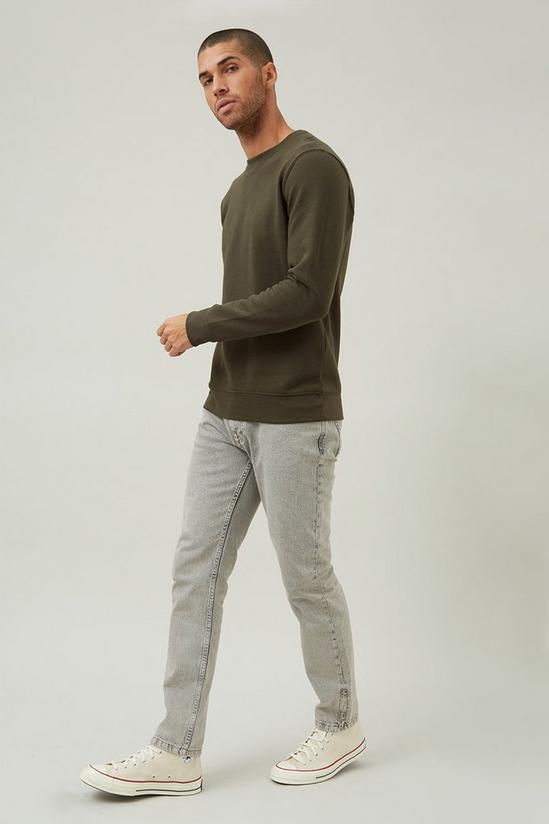 Burton Loose Tapered Light Grey Jeans 1