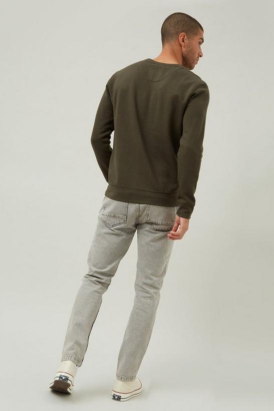 Burton Loose Tapered Light Grey Jeans 3