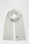 Burton 1904 Grey Wool Blend Scarf With Cashmere thumbnail 1