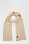 Burton 1904 Stone Wool Blend Scarf With Cashmere thumbnail 1