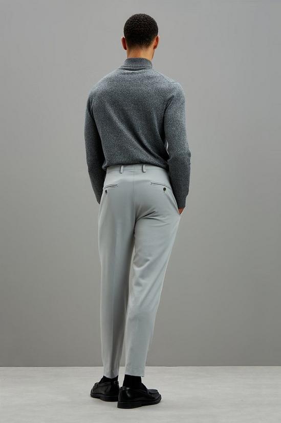 Burton Slim Fit Stone Stretch Suit Trousers 3