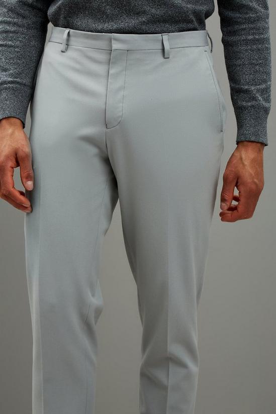 Burton Slim Fit Stone Stretch Suit Trousers 4