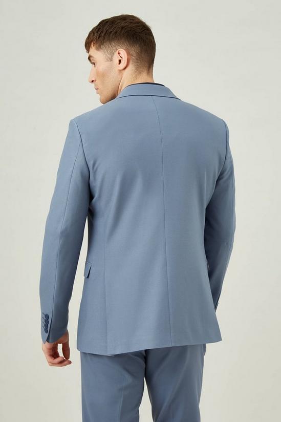 Burton Slim Fit Stretch Blue Suit Jacket 3