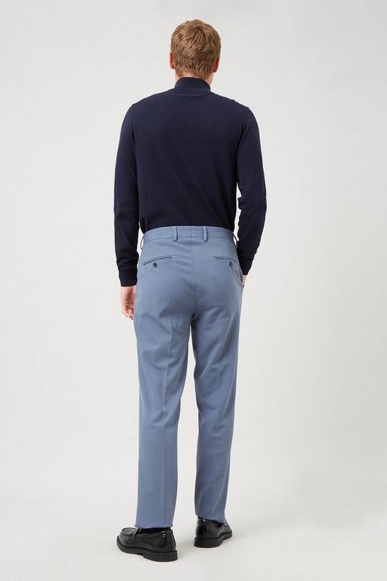 Burton Slim Stretch Blue Suit Trouser 3
