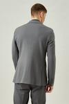 Burton Slim Fit Grey Stretch Suit Jacket thumbnail 3
