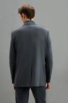 Burton Relaxed Fit Stretch Grey Suit Jacket thumbnail 3