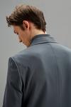 Burton Relaxed Fit Stretch Grey Suit Jacket thumbnail 5
