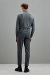 Burton Skinny Fit Stretch Grey Suit Trousers thumbnail 3