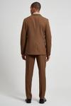 Burton Slim Fit Stretch Dark Earth Suit Trousers thumbnail 3