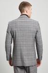 Burton Relaxed Fit Grey Retro Check Suit Jacket thumbnail 3