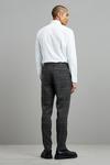 Burton Slim Fit Grey Saddle Check Suit Trousers thumbnail 3