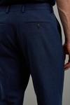 Burton Tailored Fit Navy Marl Suit Trousers thumbnail 4