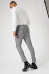 Burton Grey Stepweave Skinny Fit Suit Trouser thumbnail 3