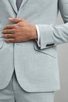 Burton Slim Fit Light Grey Marl Texture Jacket thumbnail 5