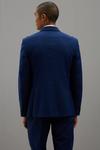Burton Slim Fit Blue Texture Suit Jacket thumbnail 2
