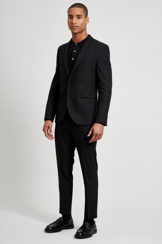 Burton Super Skinny Black Bi-stretch Suit Jacket 2
