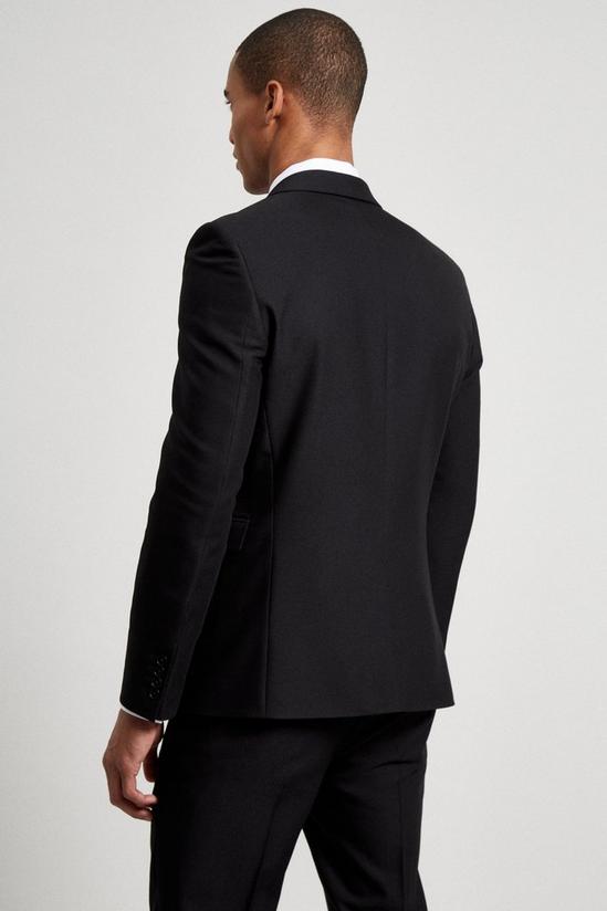 Burton Super Skinny Black Bi-stretch Suit Jacket 3