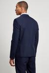 Burton Skinny Fit Navy Bi-stretch Suit Jacket thumbnail 3