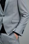 Burton Light Grey Skinny Bi-stretch Suit Blazer thumbnail 6
