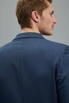 Burton Super Skinny Fit Blue Bi-Stretch Suit Jacket thumbnail 6